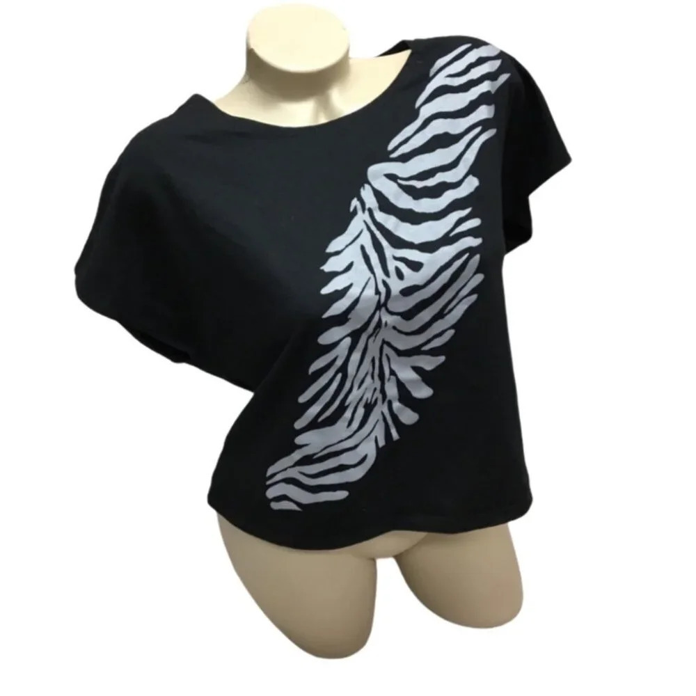 WS111 Rue 21 Stylish Crop Top Festival Top L